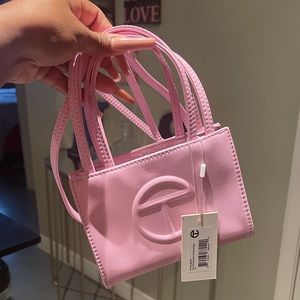 Small Telfar Bubblegum Pink